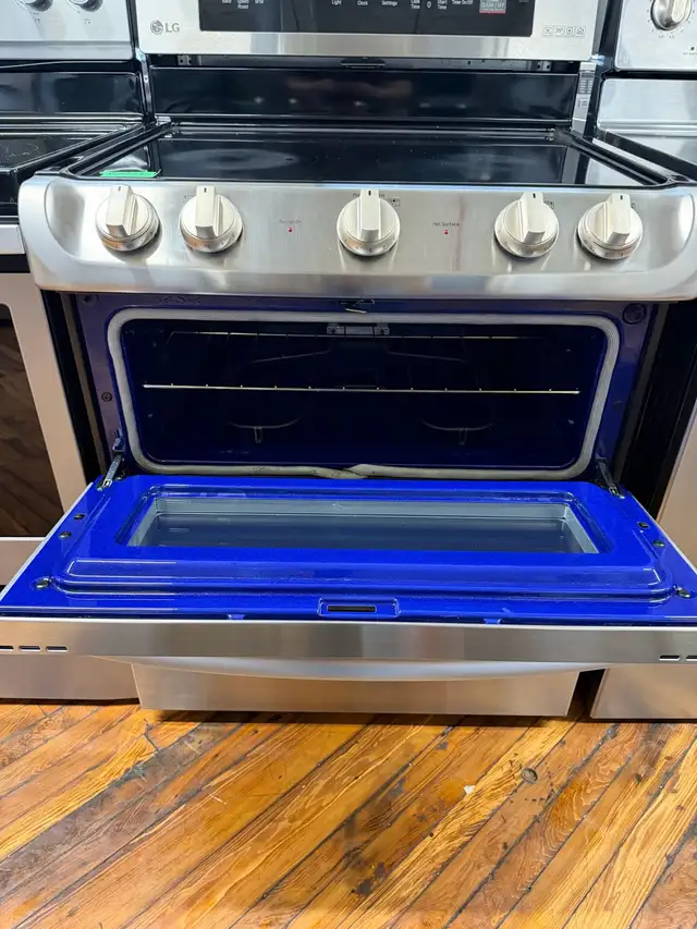 LG stainless steel double oven - Photo 3