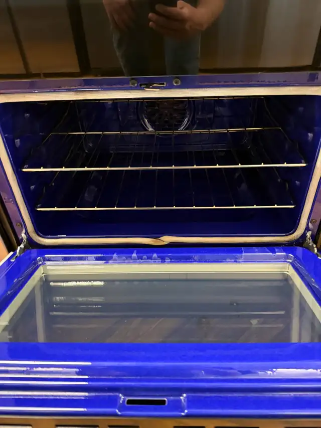 LG stainless steel double oven - Photo 4