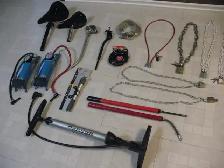 Various Bicycle Parts, New or Like New