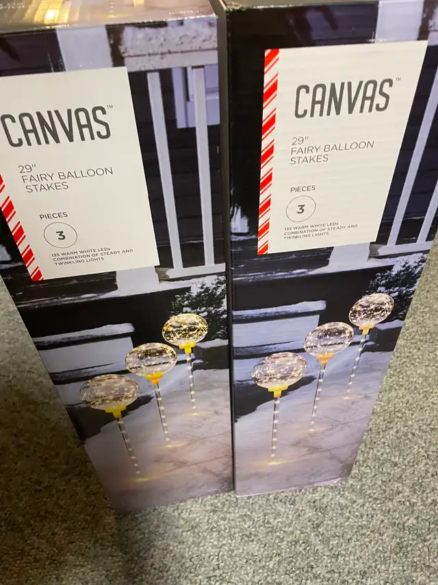 FAIRY TWINKLE LIGHTS (BRAND NEW IN BOXES)