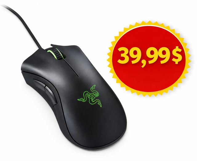 Souris Gaming Neuve RAZER DeathAdder Essential Wired Black