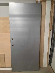 Steel door