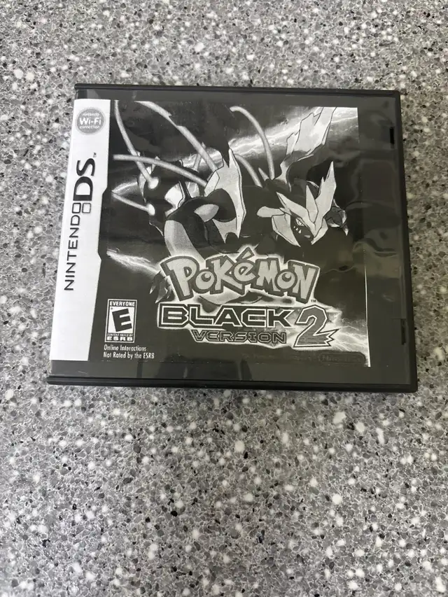DS Pokémon Black Version 2 Cartridge Only - Photo 3