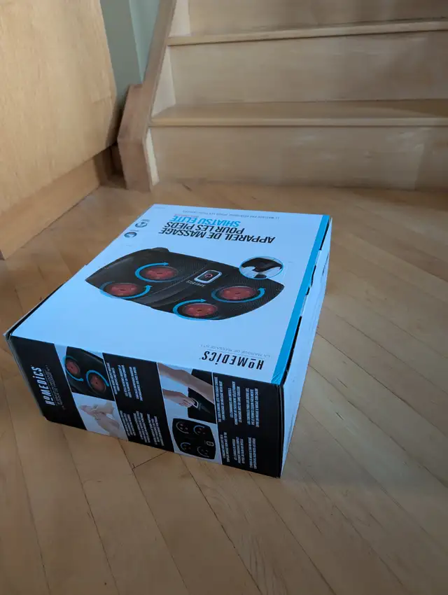 Brand NEW Sealed HoMedics Shiatsu Heated Foot Massager - Photo 7