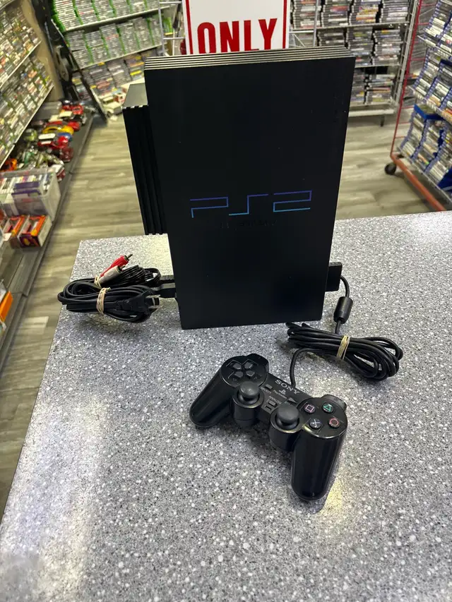 PS2 Console With Controller With Network Adapter