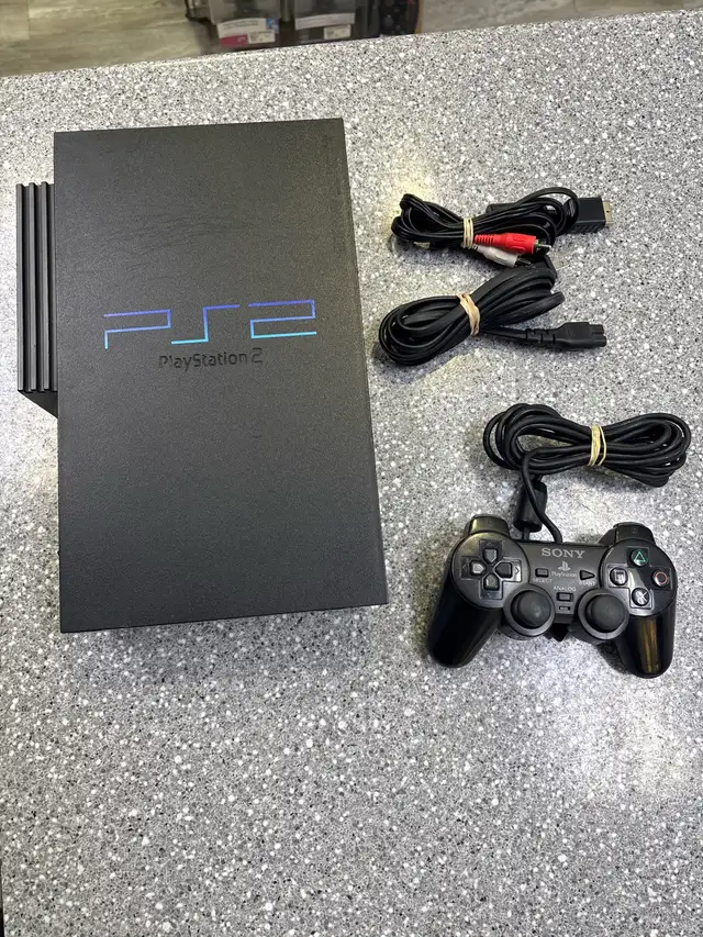 PS2 Console With Controller With Network Adapter - Photo 2