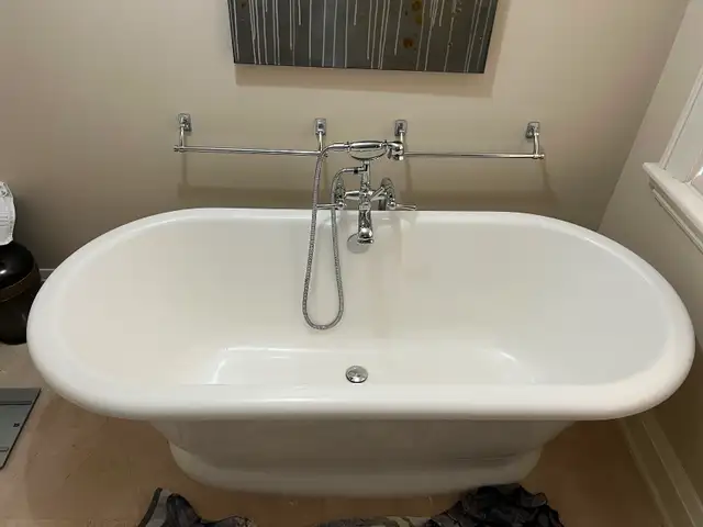 Bathroom Tub and Faucet