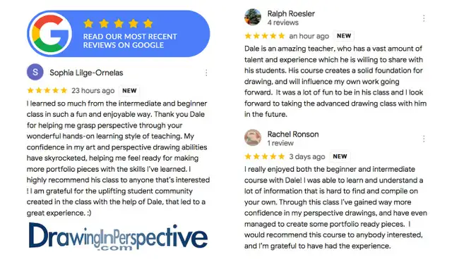 APR. 18 - DRAWING STARTS HERE! Drawing In Perspective ART CLASS! - Photo 6