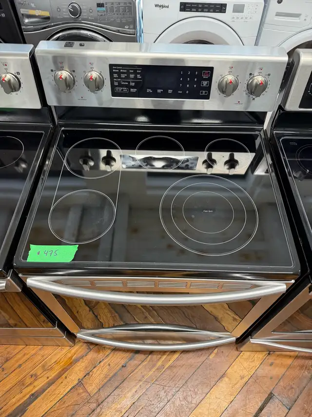 Samsung stainless steel glass top  stove - Photo 2