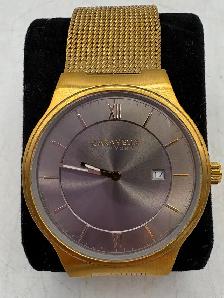 Caravelle 44b110 Men's Watch with Adjustable Band & New Battery