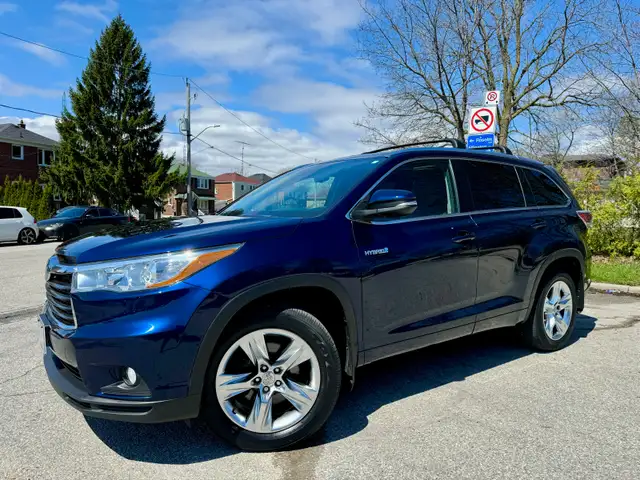 2015 Toyota Highlander Limited Hybrid Only 171,900 kms. LIKE NEW
