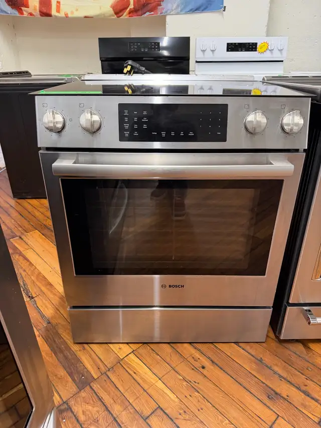 Bosch stainless steel slide in oven 2022