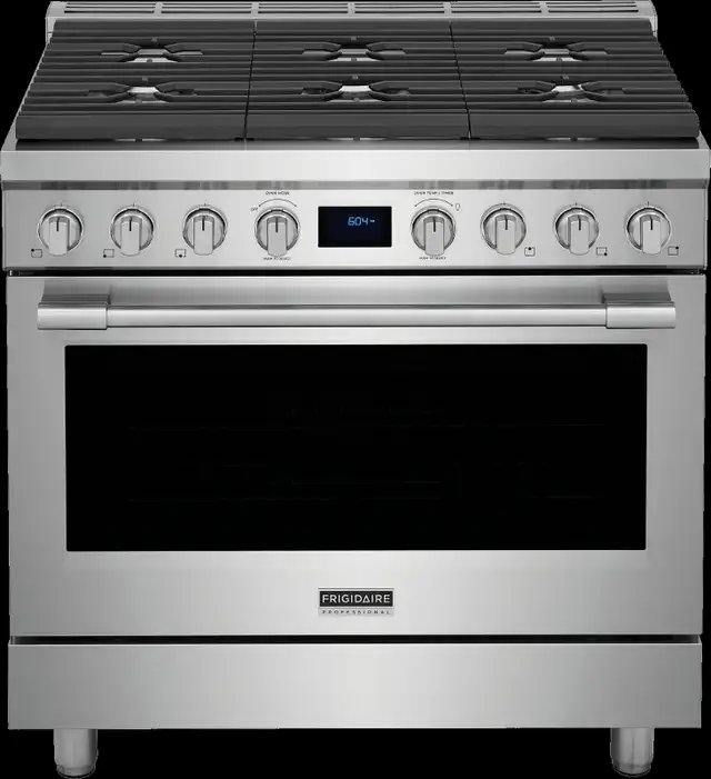 Frigidaire Professional PCFD3668AF 36' Dual Fuel Range Self Clea - Photo 2