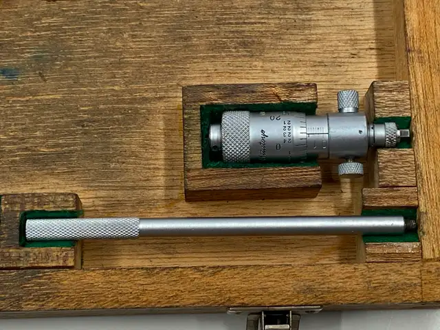 Mitutoyo No 141-133 ID Inside Micrometer Set 2-12 Inch, Complete - Photo 2