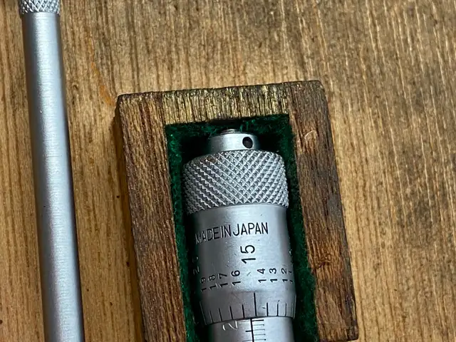 Mitutoyo No 141-133 ID Inside Micrometer Set 2-12 Inch, Complete - Photo 7