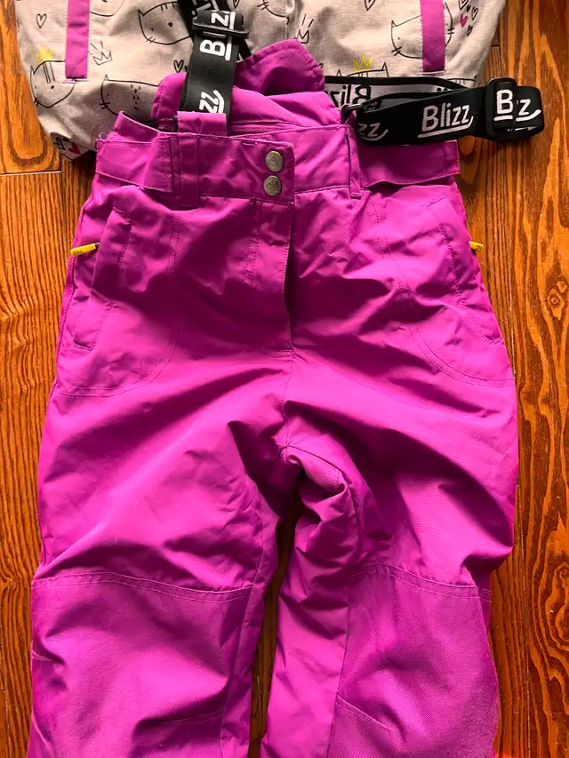 Habit de neige fille 8 ans en très bon état - Photo 2