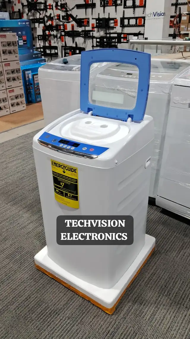 RCA 0.9 CU FT COMPACT PORTABLE WASHING MACHINE