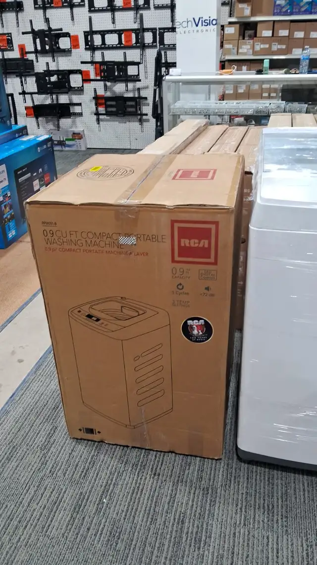 RCA 0.9 CU FT COMPACT PORTABLE WASHING MACHINE - Photo 4