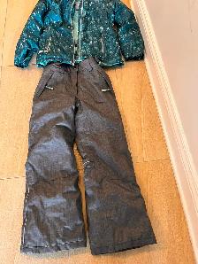 Beau habit de neige pour fille 10 ans