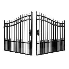 20FT Steel Drive Gate Arrow Pattern