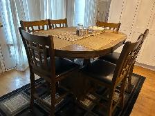 Dining table set