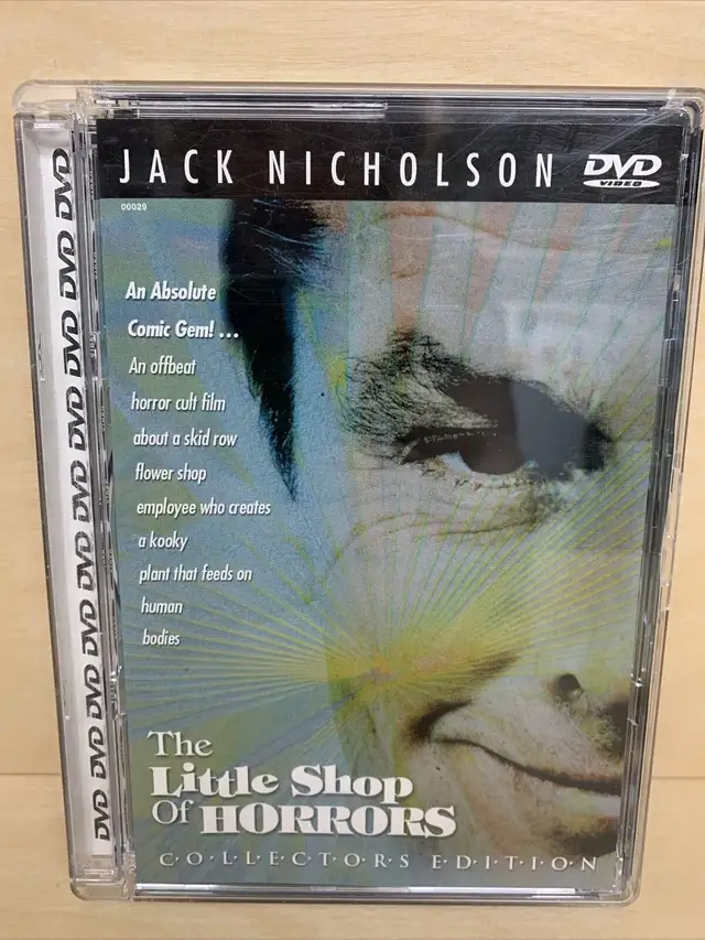Classic DVD, Little Shop Of Horrors 1960 Jack Nicholson Edition