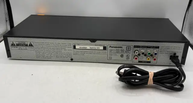 Panasonic DVD-S25 Home DVD Player - No Remote - Photo 2