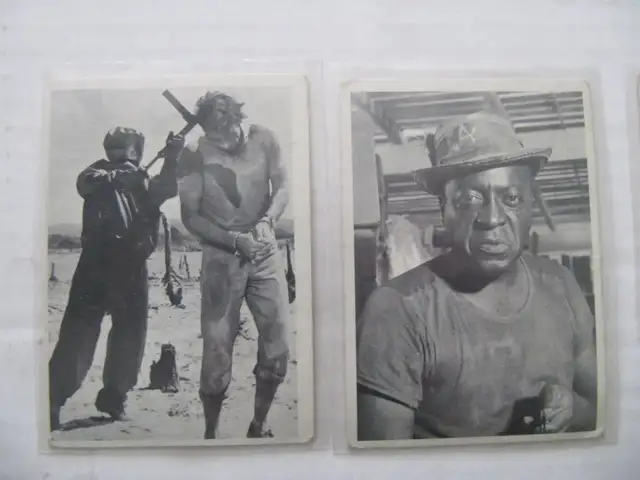 James Bond Secret Agent Black & White Trading Cards Circa 1965 - Photo 3