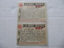 James Bond Secret Agent Black & White Trading Cards Circa 1965 - Photo 4