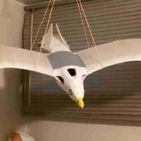 3D printed seagull  ( Bind and Fly) , by Plane Print