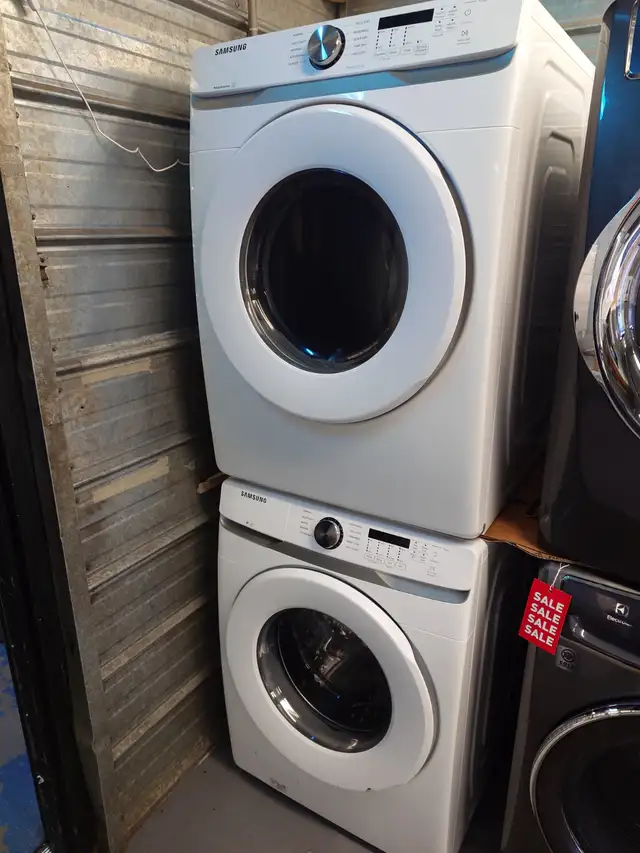 Samsung '27' White Front Load Washer and Dryer Set on Sale‼️ - Photo 2