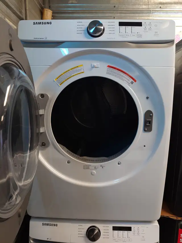 Samsung '27' White Front Load Washer and Dryer Set on Sale‼️ - Photo 4