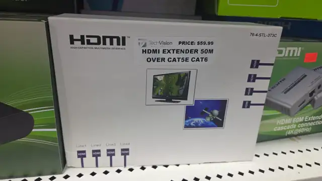 HDMI EXTENDER 50M (OVER CAT5e / CAT6)