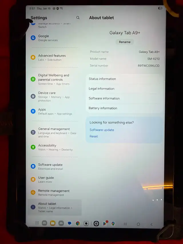 Samsung Galaxy Tab 9  (Plus) - 64GB With Case - Photo 2