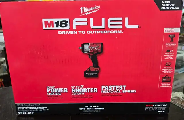 Milwaukee  Impact wrench 2957-21f. new