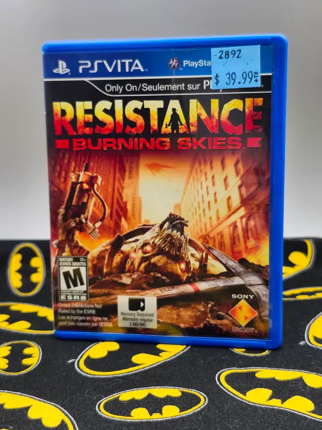Resistance: Burning Skies - In Case - PS Vita (#2892)