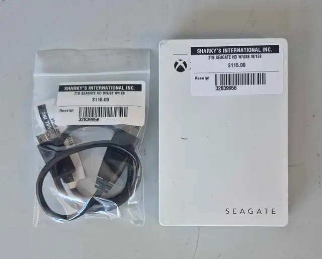 2TB Seagate Hard Drive (32839956)
