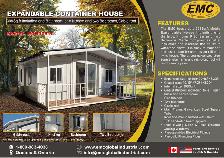 Expandable Shipping Container House ECH005-R