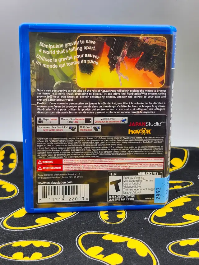 Gravity Rush - In Case - PS Vita (#2893) - Photo 4