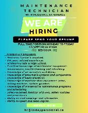 Maintenance Technician