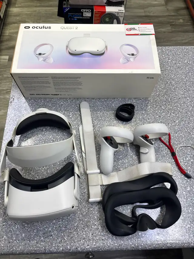 Oculus Quest 2 256G VR Headset W Pro Strap
