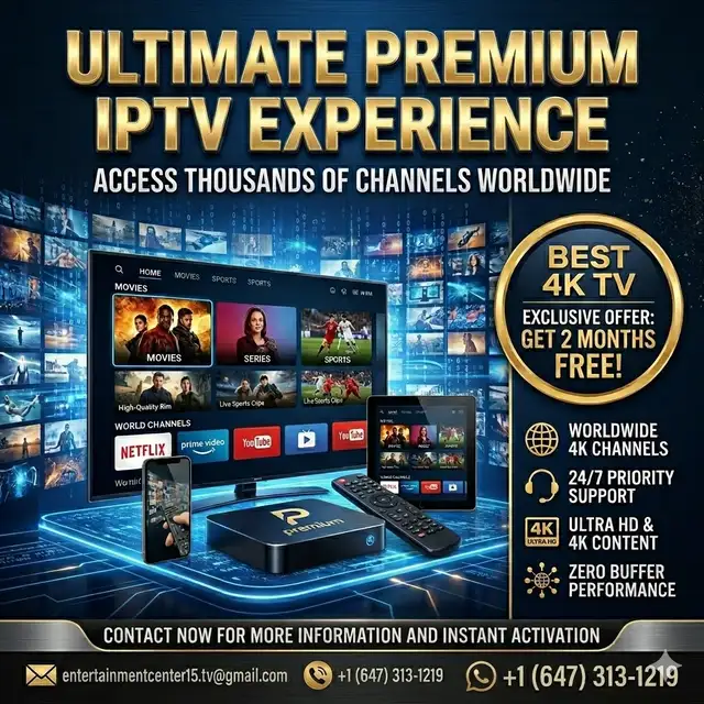 Fastest 4k I.P.T.V setup - Zero buffring