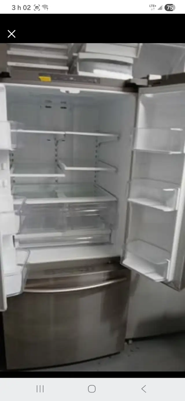 Réfrigérateur INOX portes françaises/Service de livraison offert - Photo 2