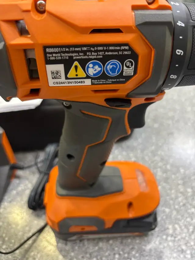 Ridgid R86001 1/2" Brushless Drill Kit - Photo 2