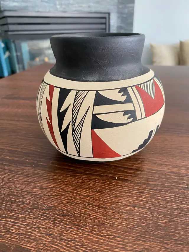 Arizona native pottery , Tohono O’Odham, Mitchell Blackhorse - Photo 7