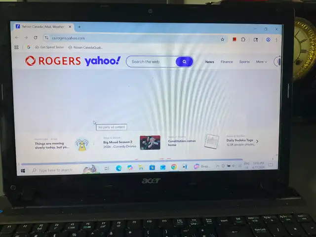 Acer aspire laptop computer - Photo 4