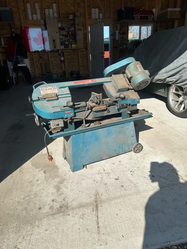 7 inch industrial bandsaw for cutting steel