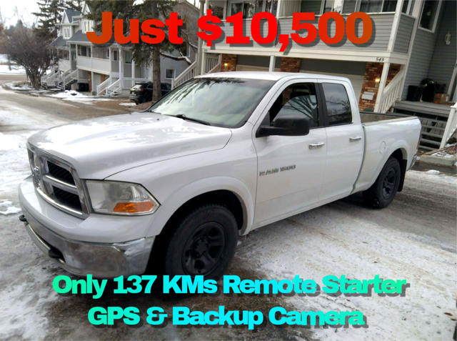 2011 RAM 1500 Mint & Only 137KMs ⭐JUST 10.5K OBO⭐