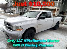 2011 RAM 1500 Mint & Only 137KMs ⭐JUST 10.5K OBO⭐