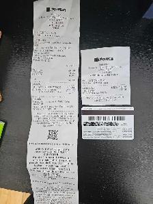 carte cadeau chez l'Équipeur de 114.96$.  Je la laisse à 75$.